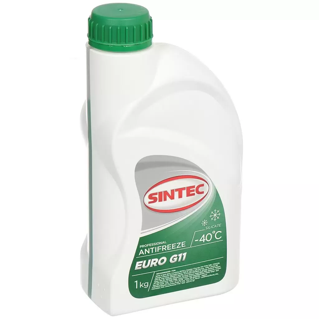 Антифриз Sintec Euro (зеленый) G11 1кг. 990553