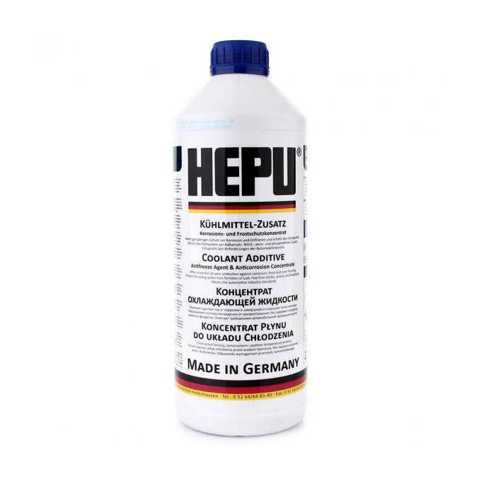Антифриз синий HEPU 1.5L концентрат 1:1 - 40*С P999