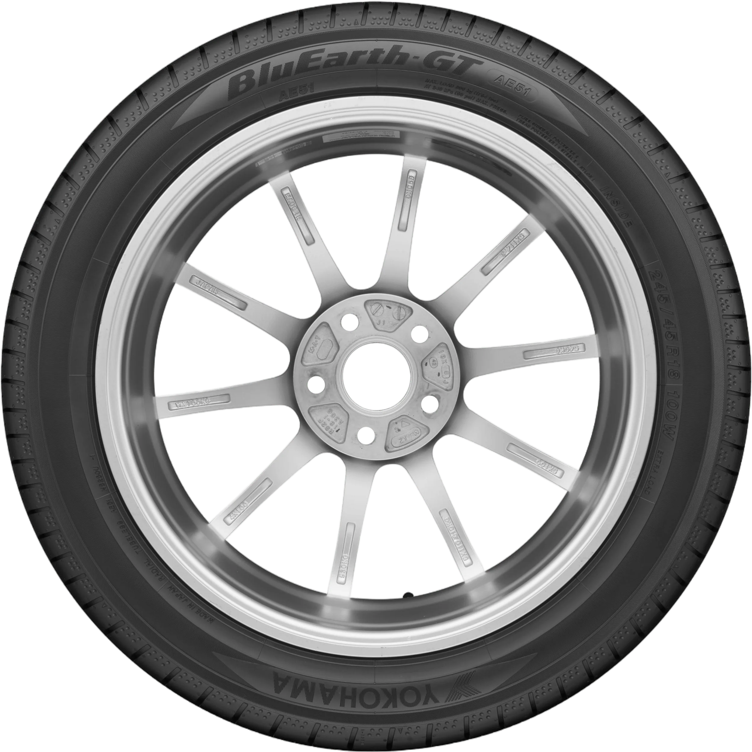 Автошина YOKOHAMA 225/50R17 BLUEARTH  AE-51 98W 